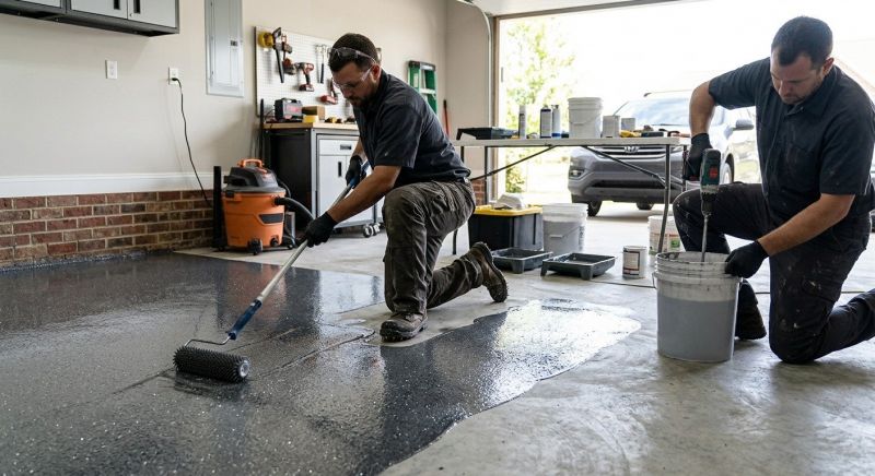 Epoxy Floor Coating Service in Raleigh, NC