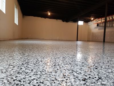 Epoxy Garage Flooring Installation in Greenville, SC