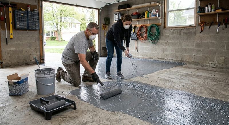 Garage Floor Renovation in Charlotte, NC